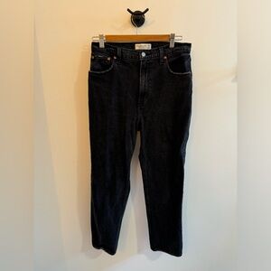 Abercrombie & Fitch The Ankle Straight Ultra High Rise | Curve Love | 28/6